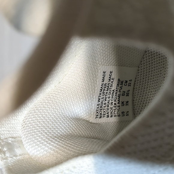 Women's RIVAL Pulse Athletic Sneaker Ivory/White Size 5.5 - Picture 8 of 13